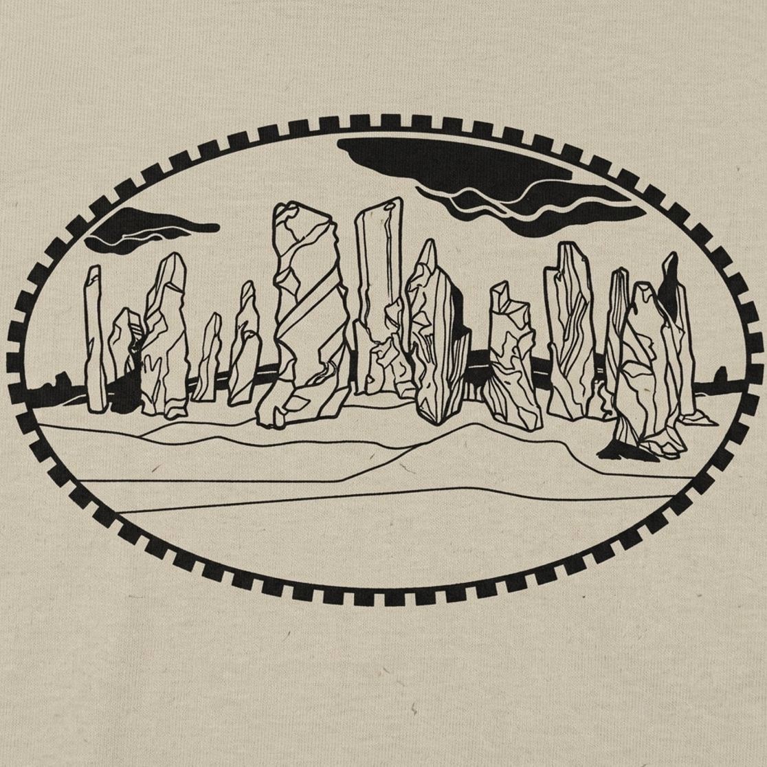 Standing Stones Ancient Stone Circle Illustration
