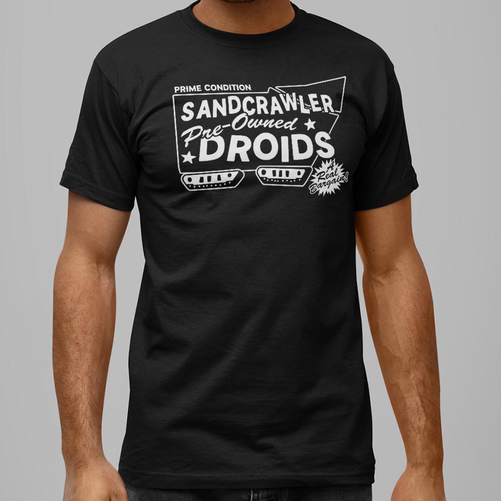 Sandcrawler Pre-Owned Droids Used Robot Ad