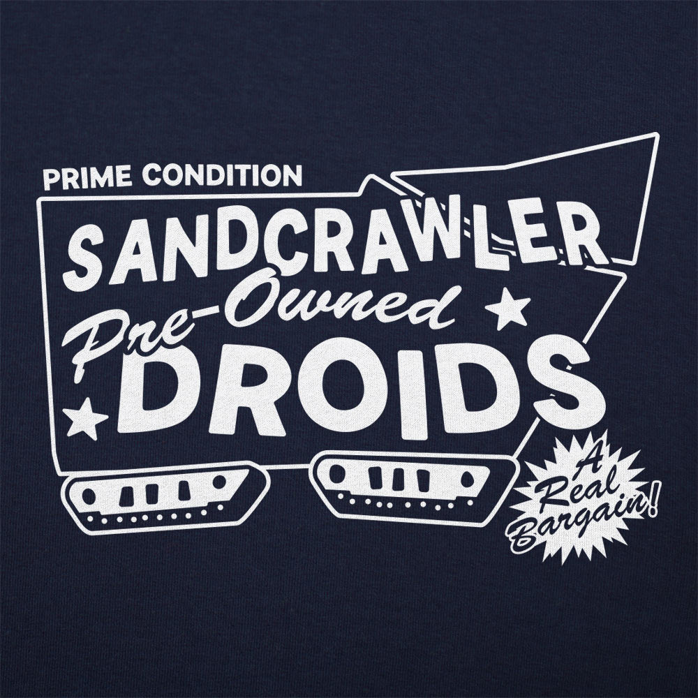 Sandcrawler Pre-Owned Droids Used Robot Ad