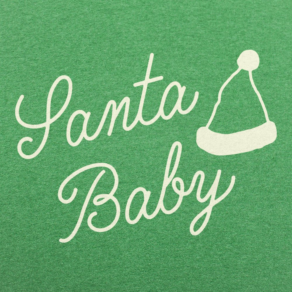 Santa Baby Retro Christmas Script with Santa Hat