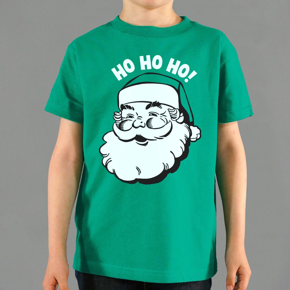 Santa Ho Ho Ho Vintage Jolly Santa Claus Face