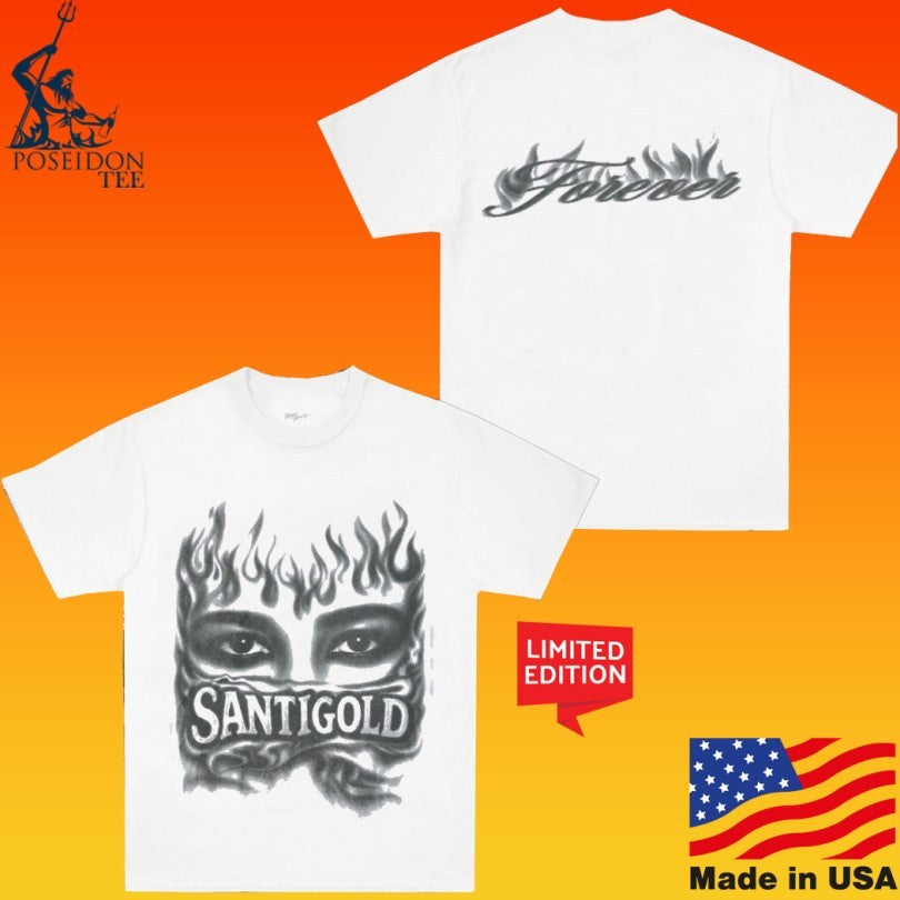 Santigold Santigold Forever Airbrush T-shirt