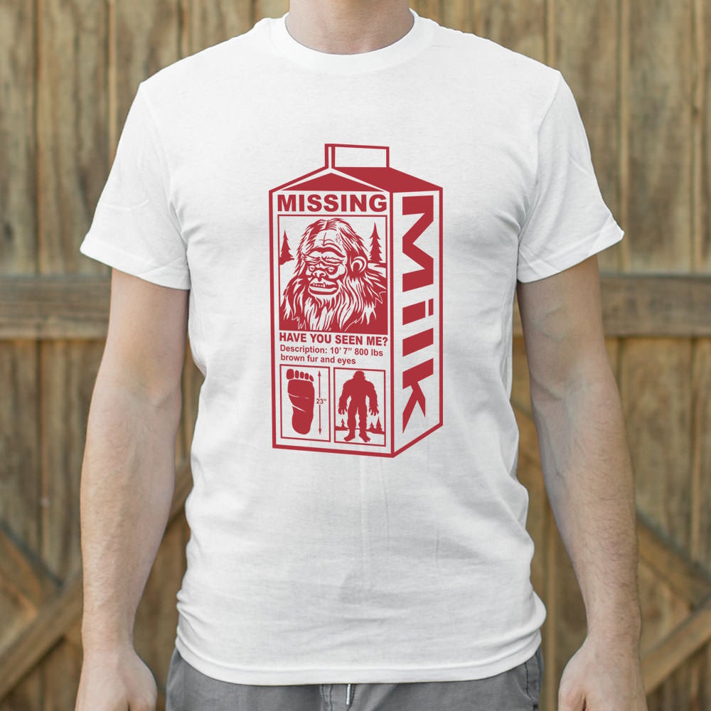 Sasquatch Missing Milk Carton Poster
