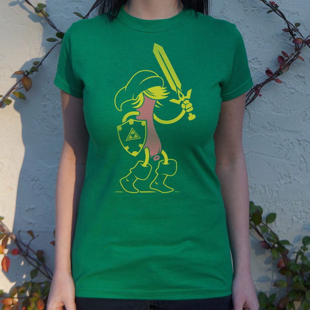 Sausage Link Heroic Sausage with Sword and Shield