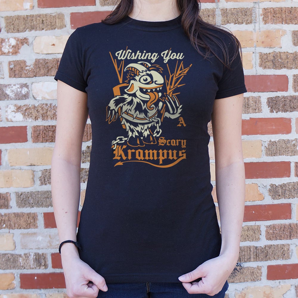 Scary Krampus Christmas Demon
