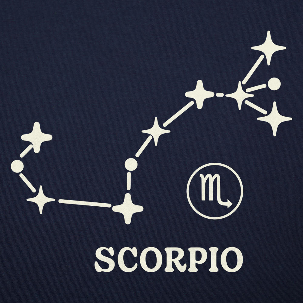 Scorpio Constellation Zodiac Map
