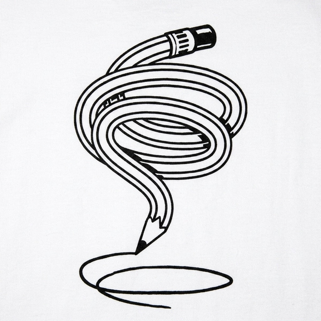 Scribble Pencil Twisted Illustration