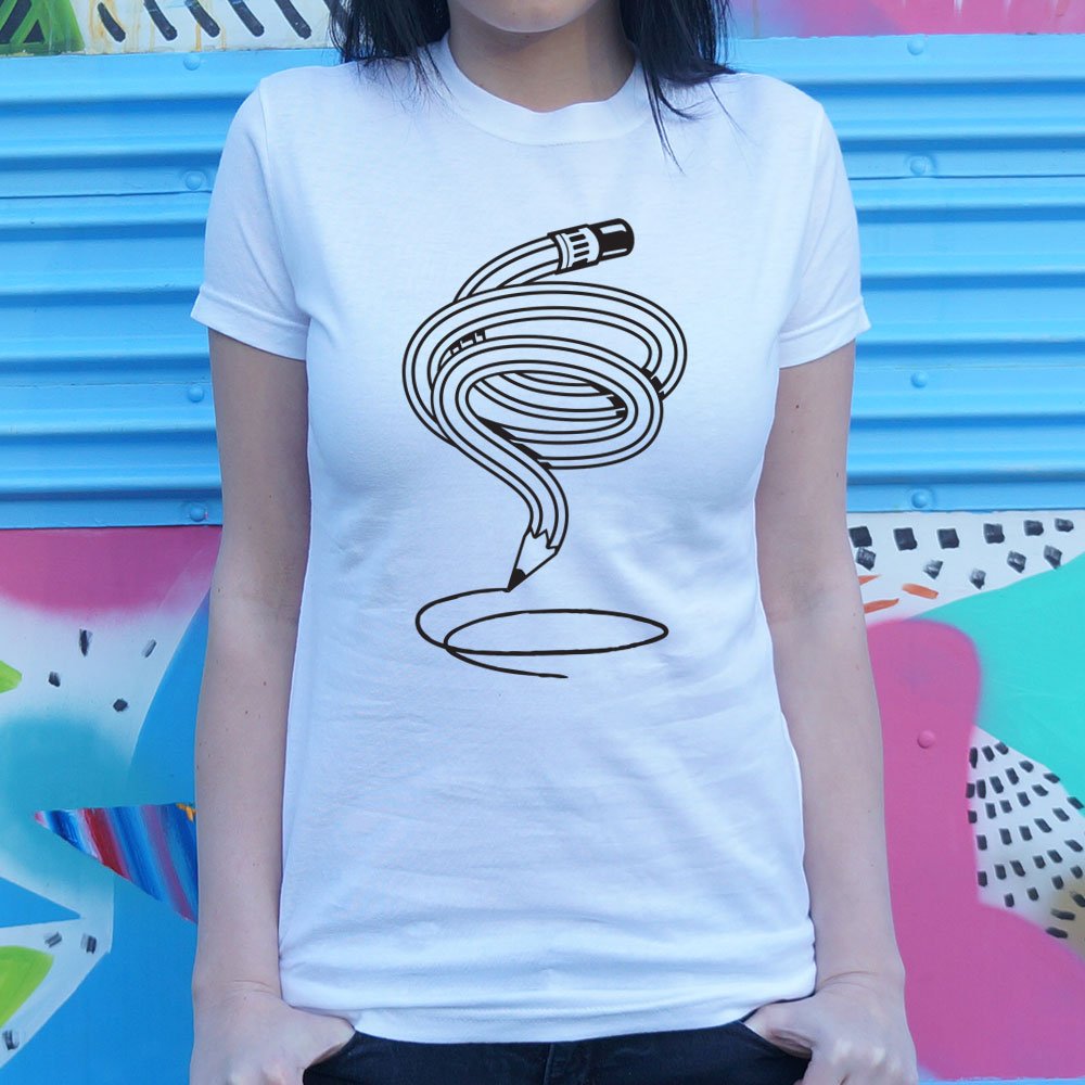 Scribble Pencil Twisted Illustration