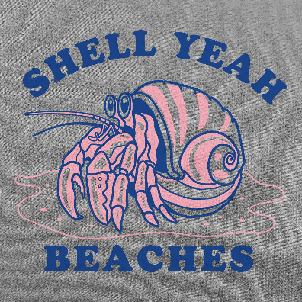 Shell Yeah Beaches Hermit Crab Pun