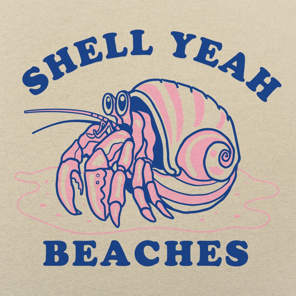 Shell Yeah Beaches Hermit Crab Pun