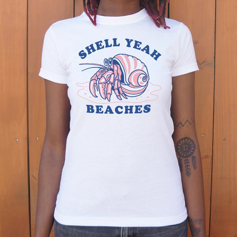 Shell Yeah Beaches Hermit Crab Pun