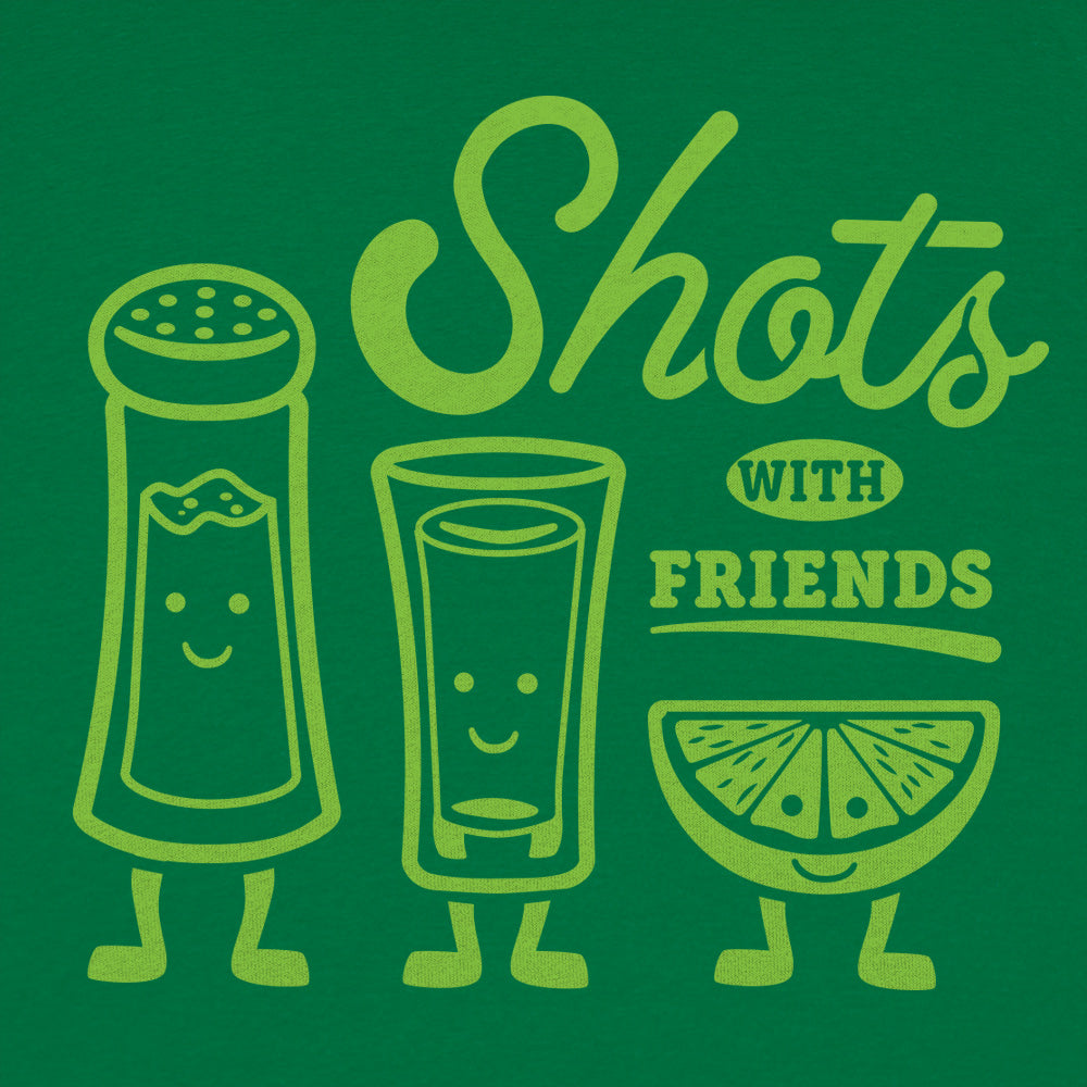 Shots With Friends Salt Shaker Lime and Shot Glass Characters