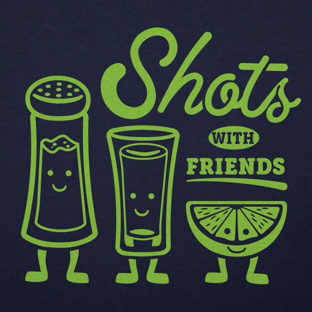 Shots With Friends Salt Shaker Lime and Shot Glass Characters