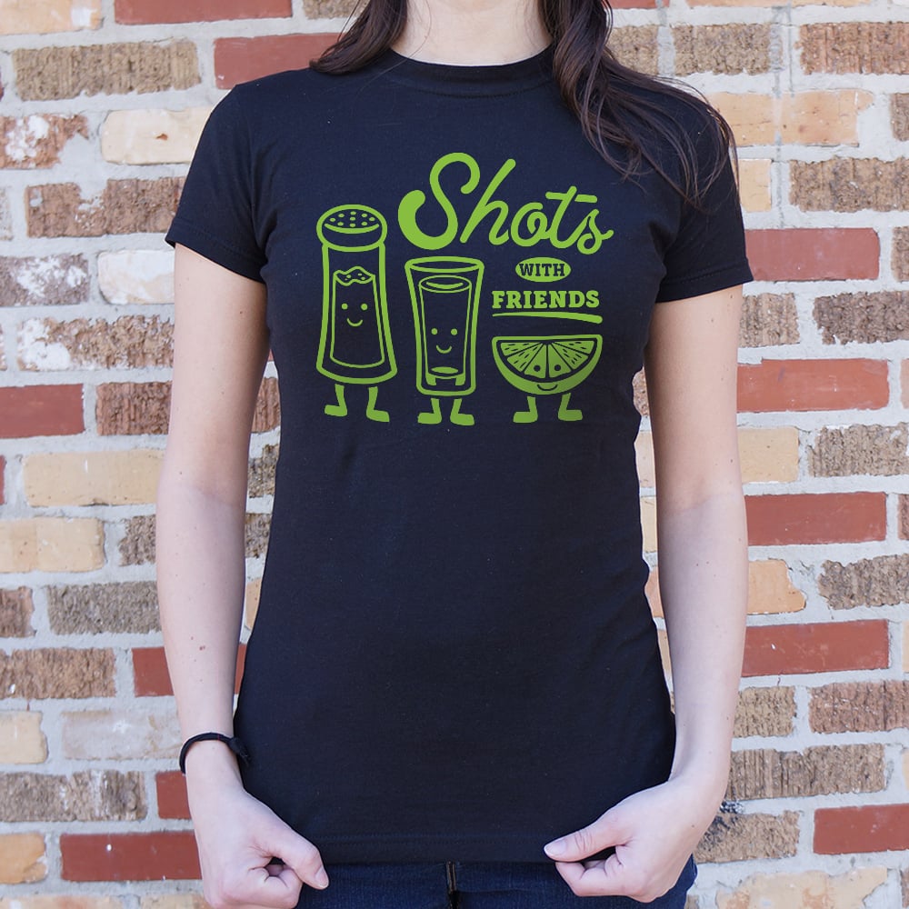 Shots With Friends Salt Shaker Lime and Shot Glass Characters