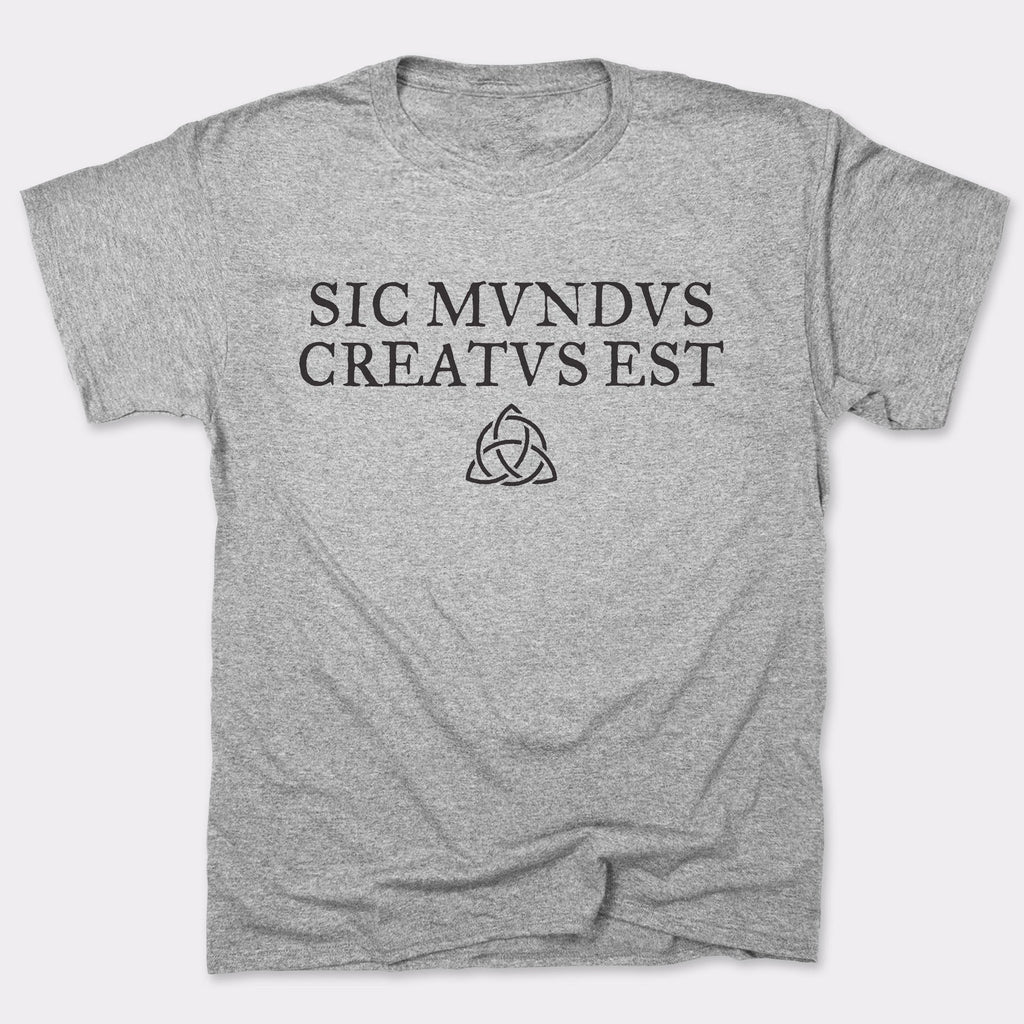 Sic Mundus Creatus Est Time Travel Symbol