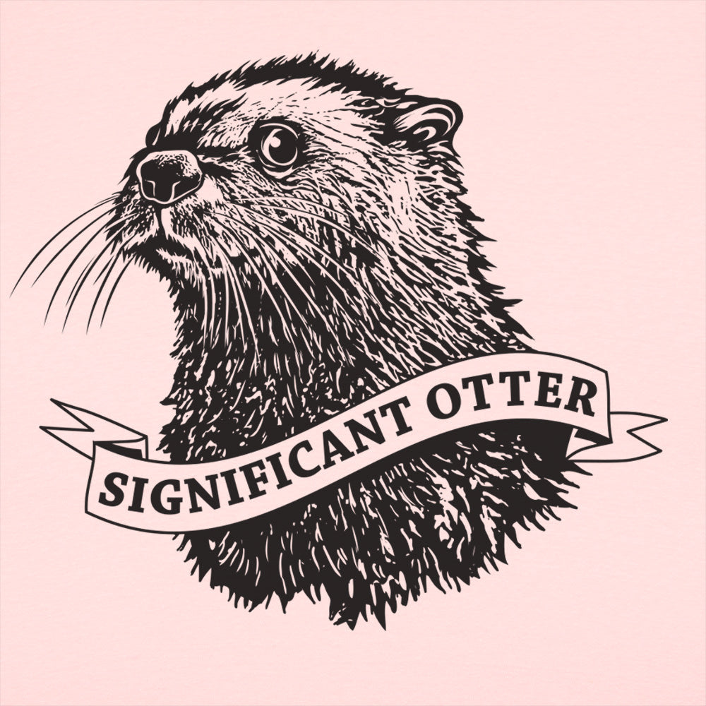 Significant Otter Cute Portrait Pun