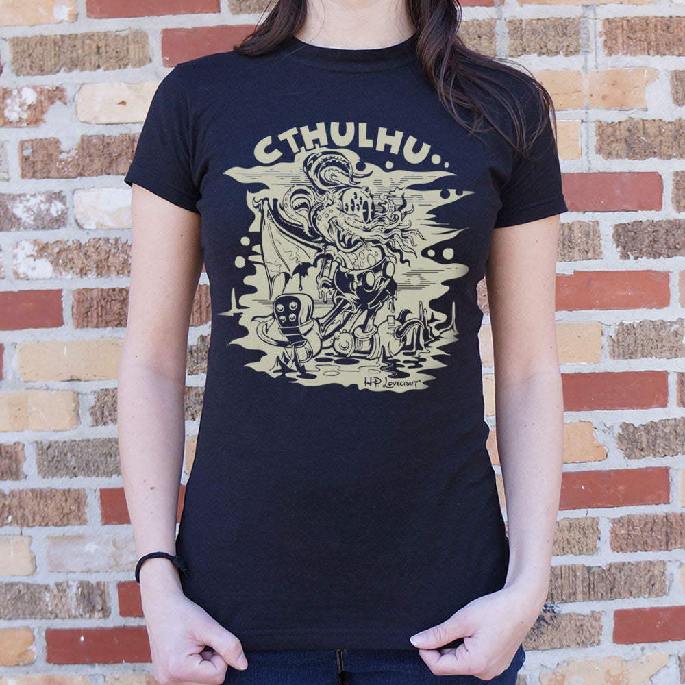 Silly Nameless Terror Cthulhu Cartoon Mouse Monster