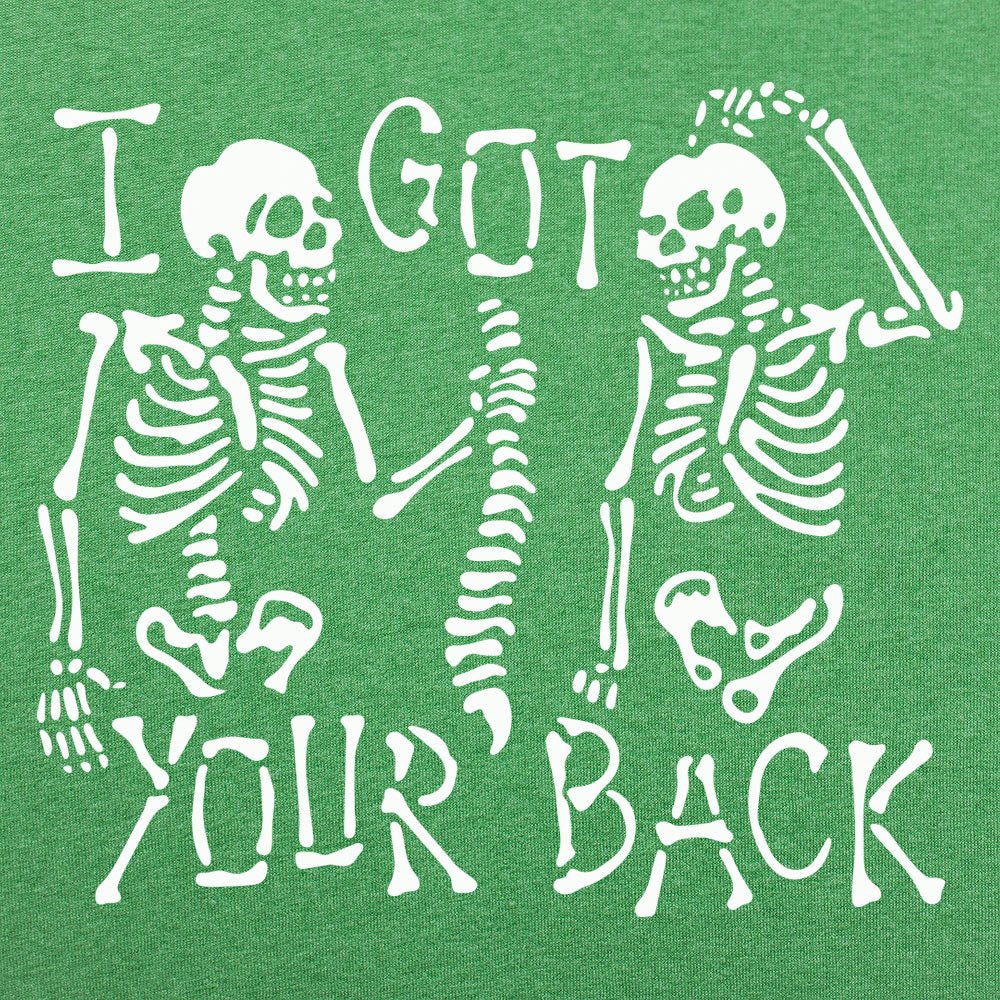 I Got Your Back Skeleton Spine Pun