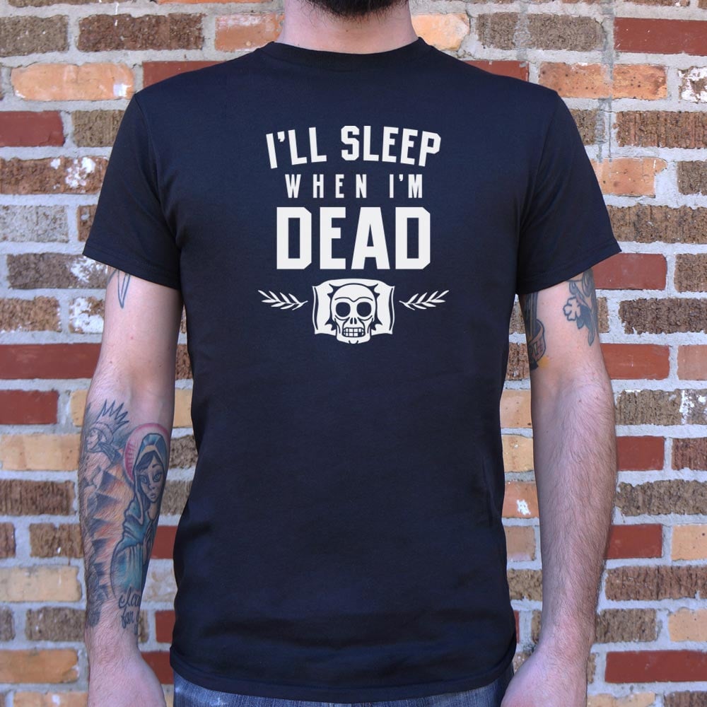 I'll Sleep When I'm Dead Skull Emblem