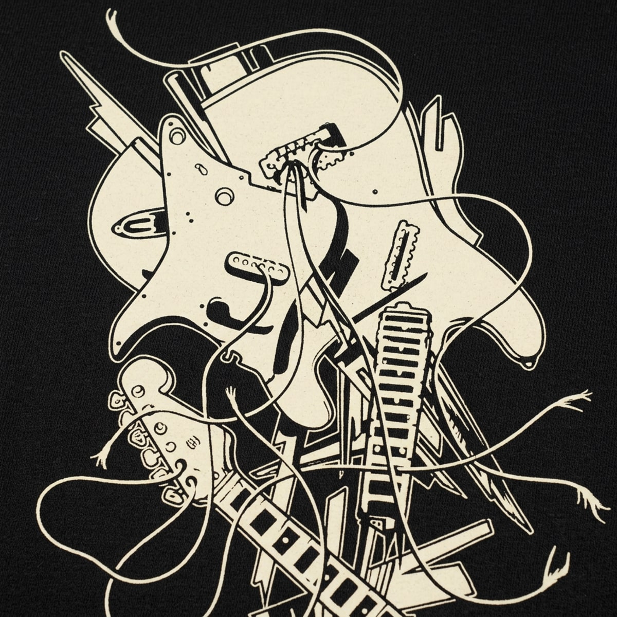 Smashed Guitar Graphic
