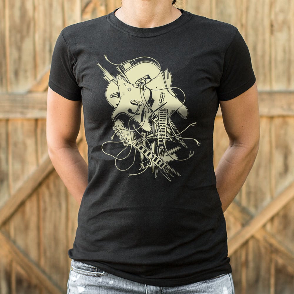 Smashed Guitar Graphic