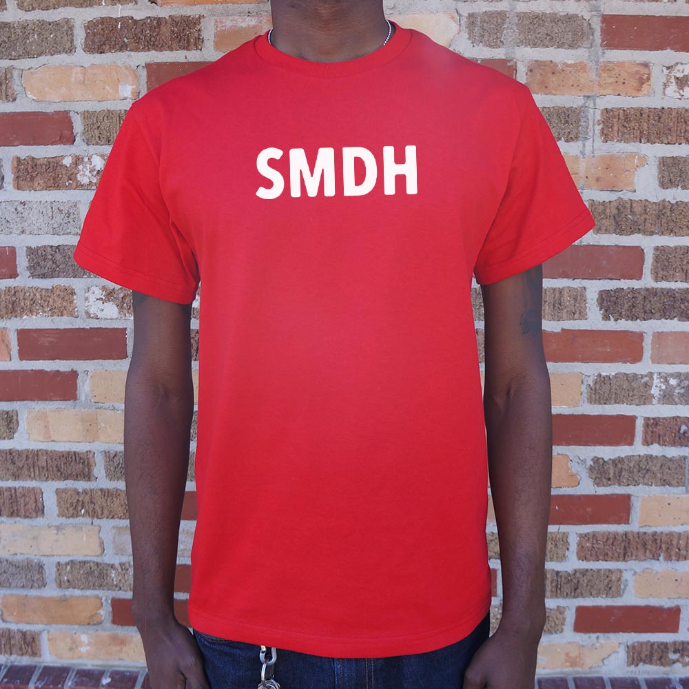 SMDH Shaking My Damn Head Acronym