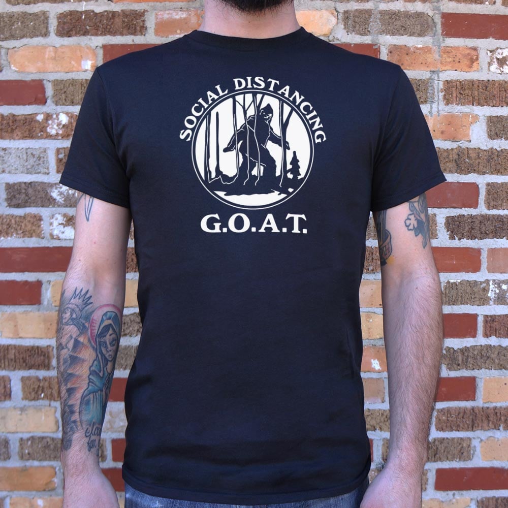 Social Distancing G.O.A.T. Bigfoot in the Woods