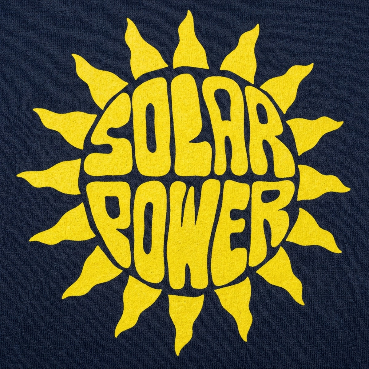 Solar Power Sun Graphic