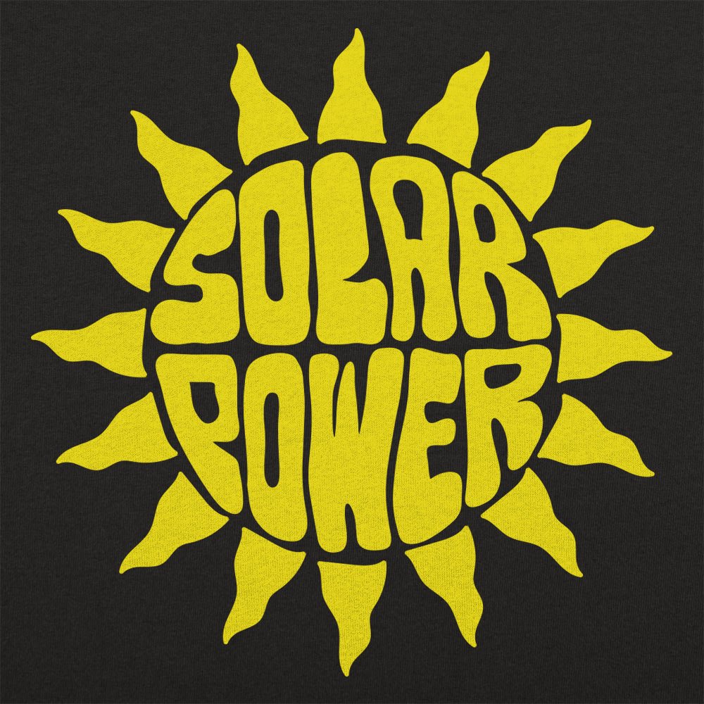 Solar Power Sun Graphic