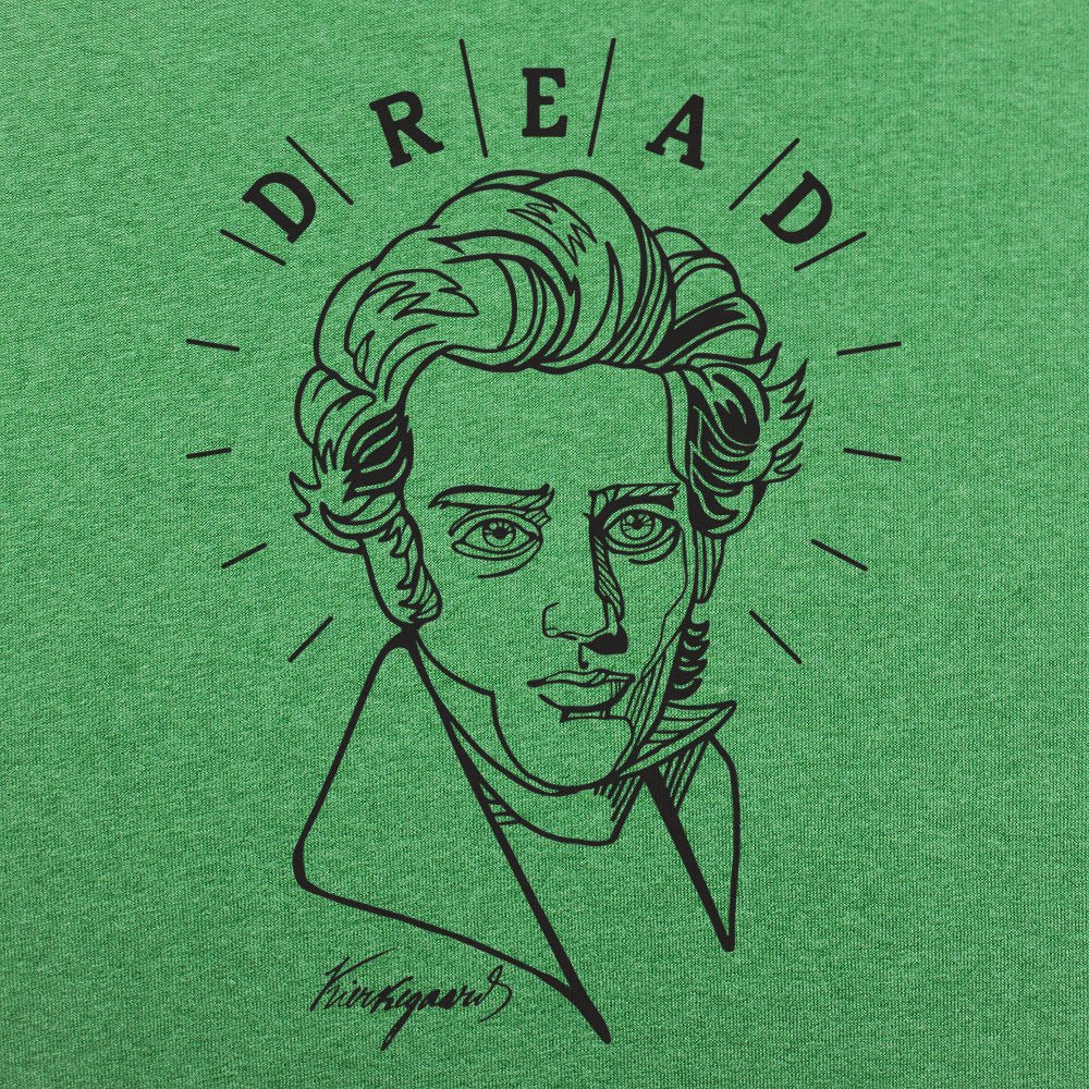 Kierkegaard Dread Portrait Illustration