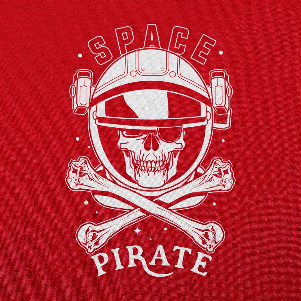 Space Pirate Skull and Crossbones Graphic