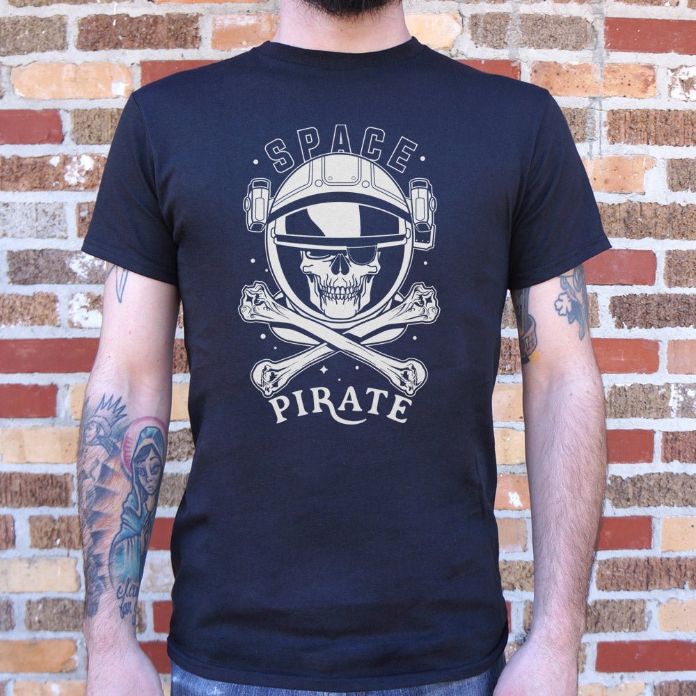 Space Pirate Skull and Crossbones Graphic
