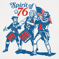 Spirit of '76 Revolutionary War Drummers and Flag Bearer