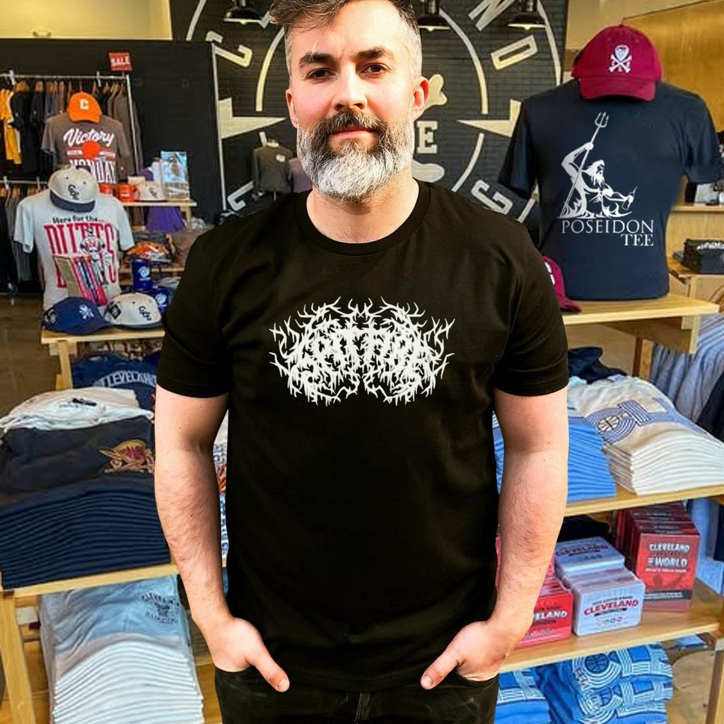 Spitfire Deathmask Script T-shirt