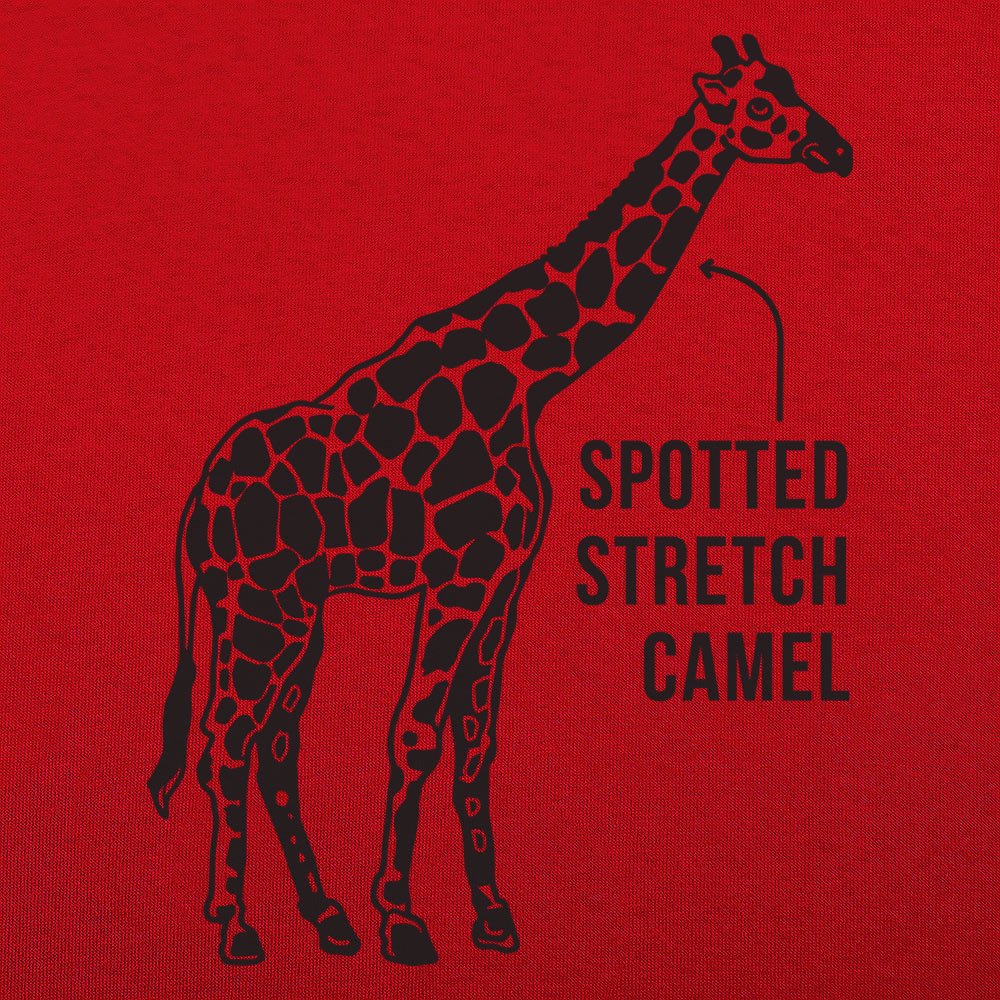 Spotted Stretch Camel Giraffe Slang Graphic