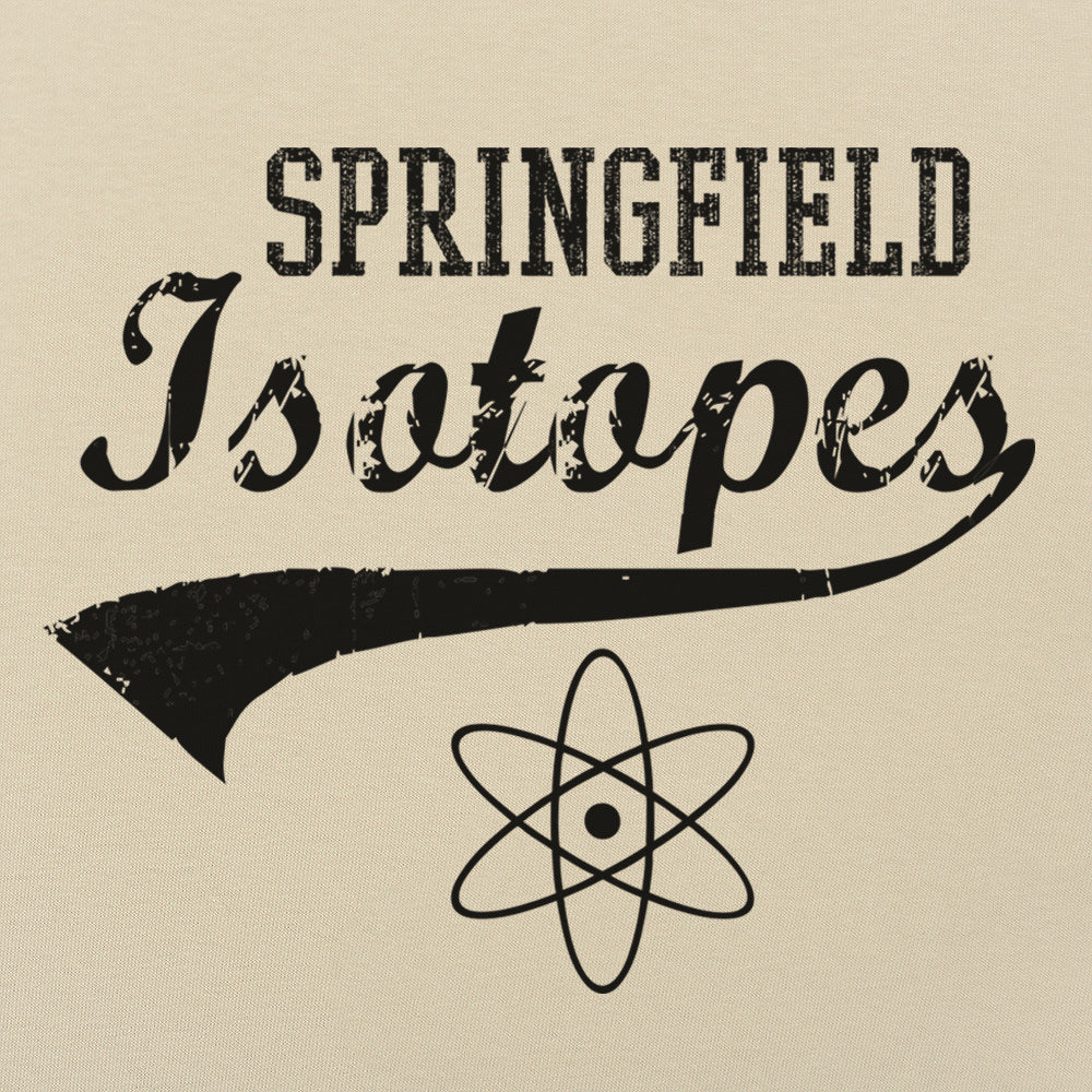 Springfield Isotopes Baseball Team Atom Logo