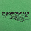Squid Goals Hashtag Pun with Squid Illustration
