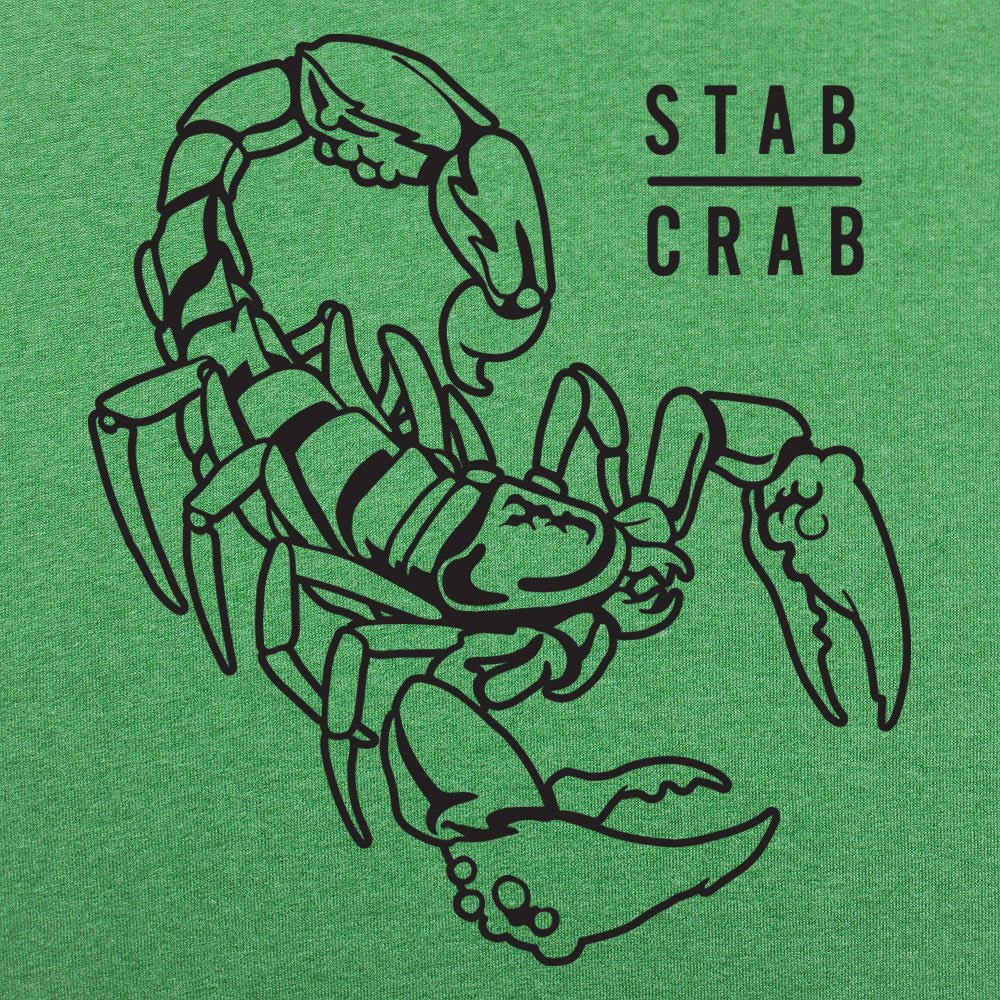 Stab Crab Scorpion Slang Meme Graphic