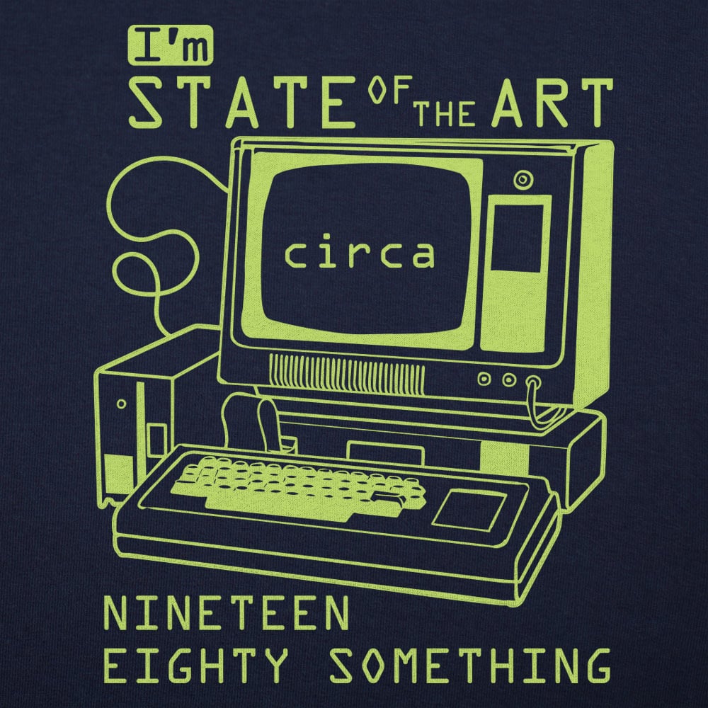 State of the Art Retro 1980s Computer