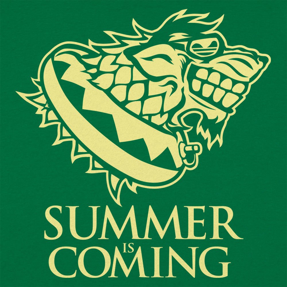 Summer Is Coming Wolf Crest Parody
