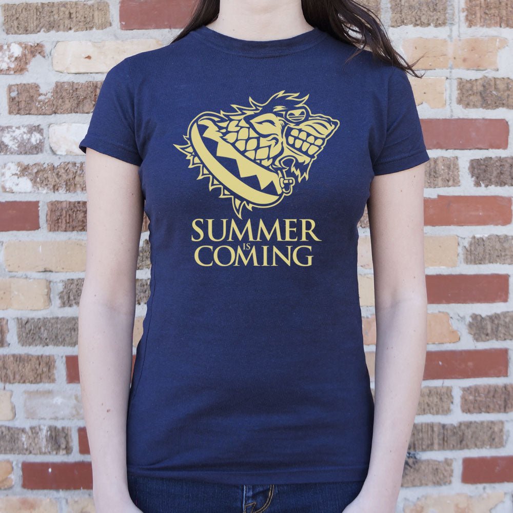 Summer Is Coming Wolf Crest Parody