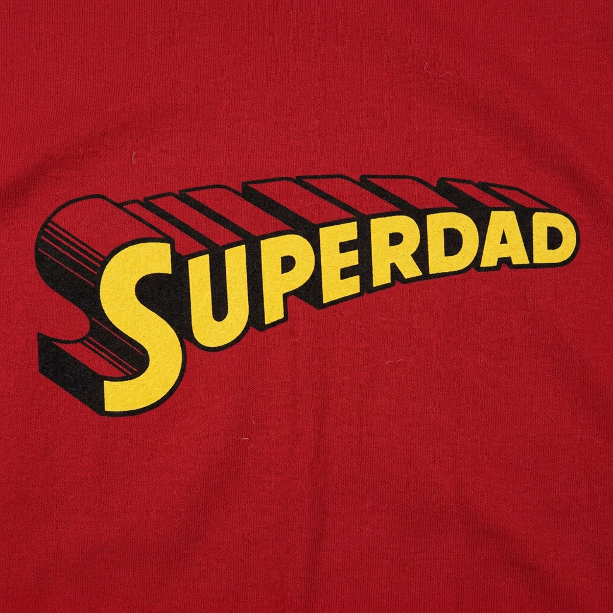 Superdad Comic Book Superhero Logo