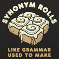 Synonym Rolls Frosted Cinnamon Rolls Grammar Pun