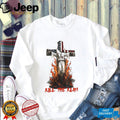 Ku Klux Klan On Burning American Flag Cross Kill The Klan Shirt