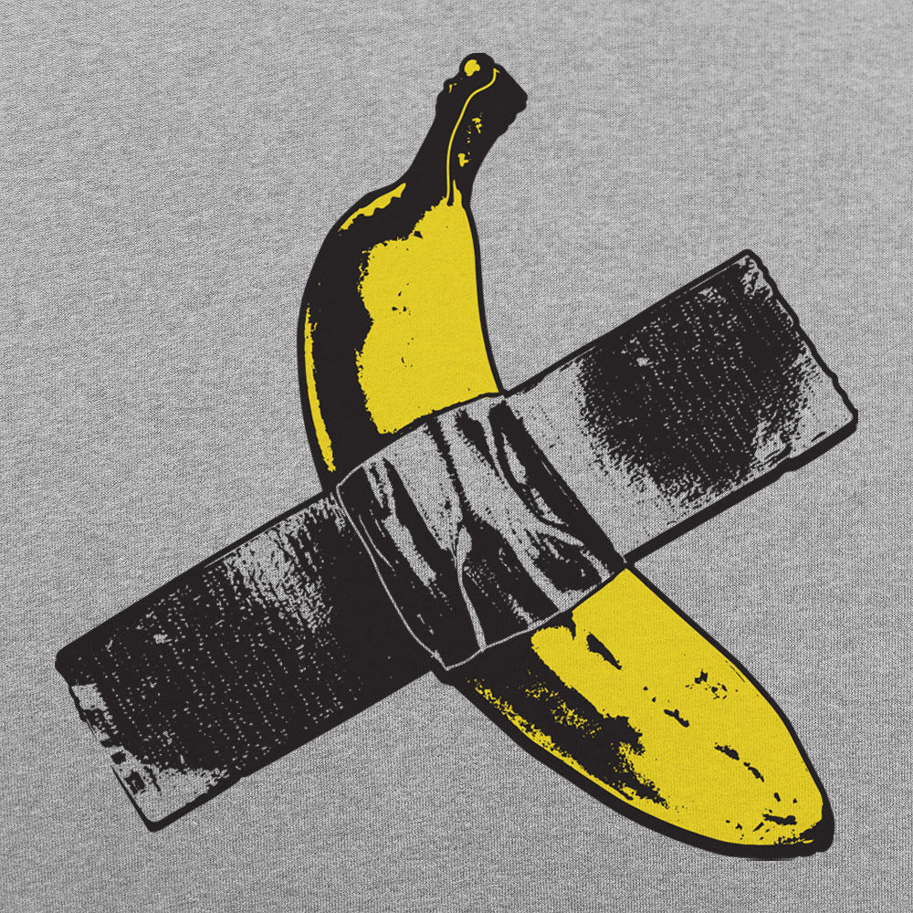 Taped Banana Duct Tape Wall Art Parody