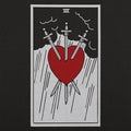 Tarot Three of Swords Card Graphic