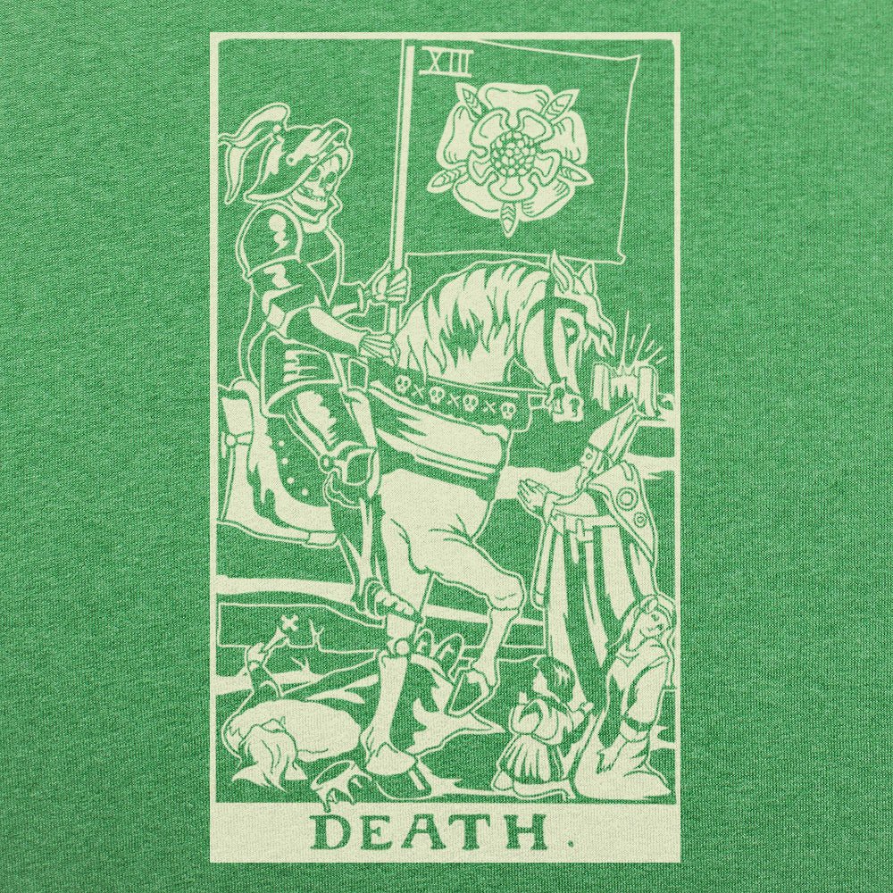 Tarot Death Card Skeleton Knight on Horse