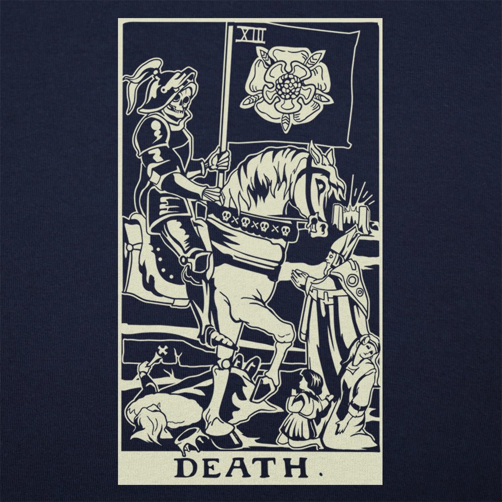 Tarot Death Card Skeleton Knight on Horse