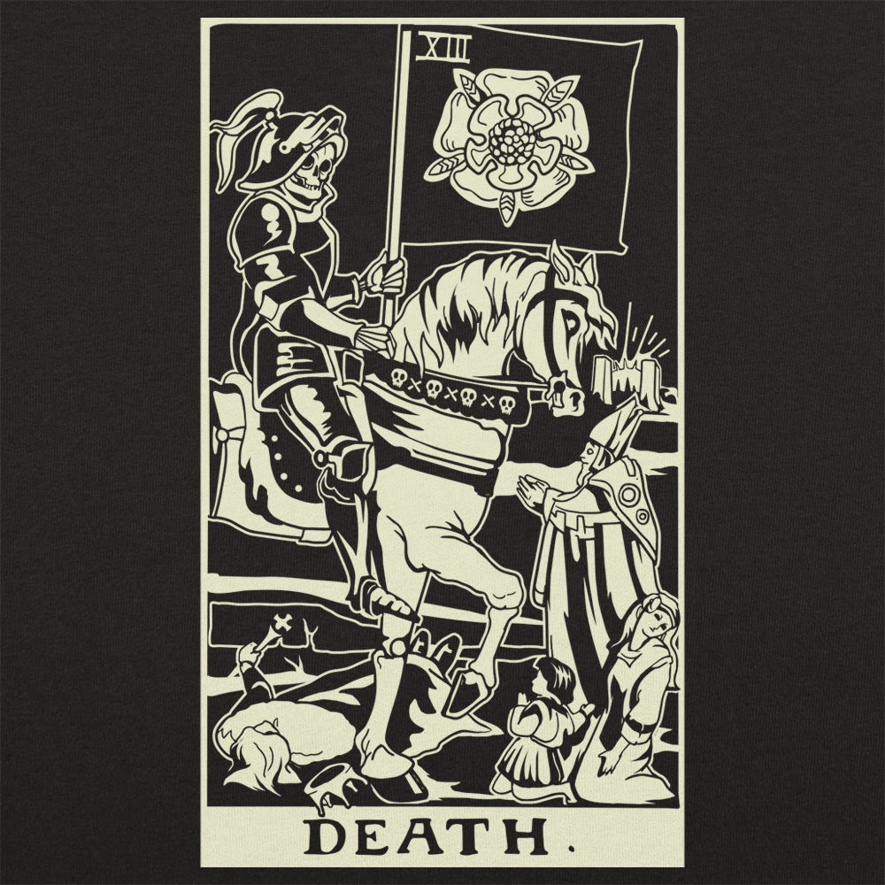 Tarot Death Card Skeleton Knight on Horse