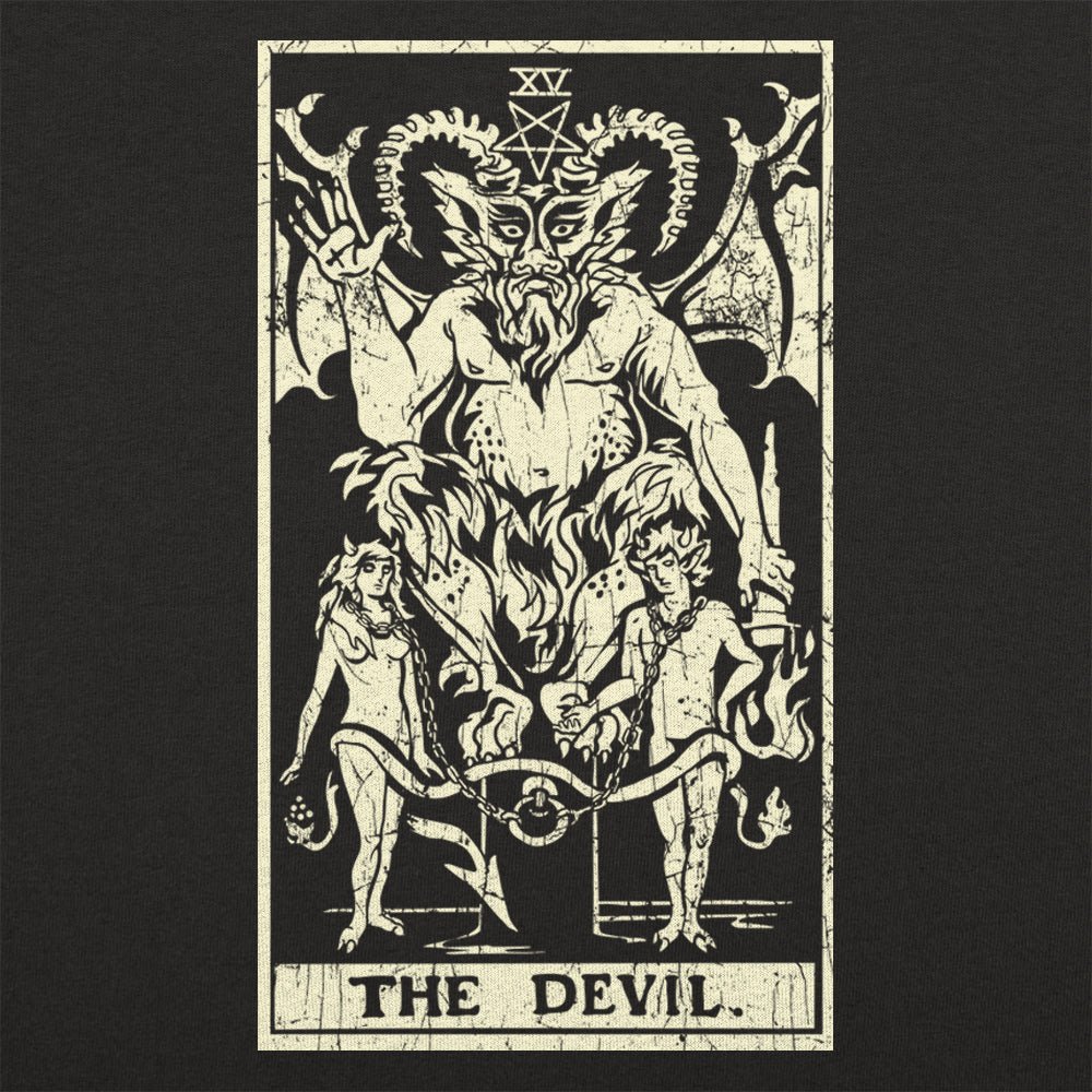 Tarot Devil Card, The Devil Baphomet Tarot Design